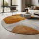 Handcrafted Earth Tone Abstract Modern Living Room Rug